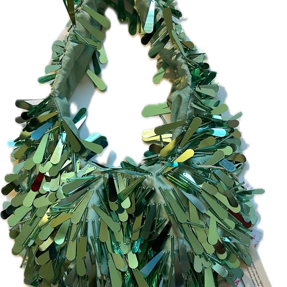 Viral Seafoam Beaded Sequin Shoulder Bag - Picture 4 of 11